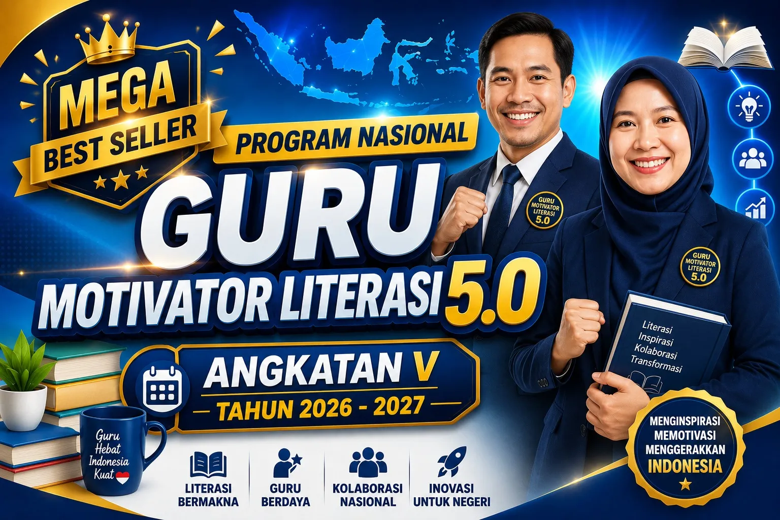 GURU MOTIVATOR LITERASI 5.0